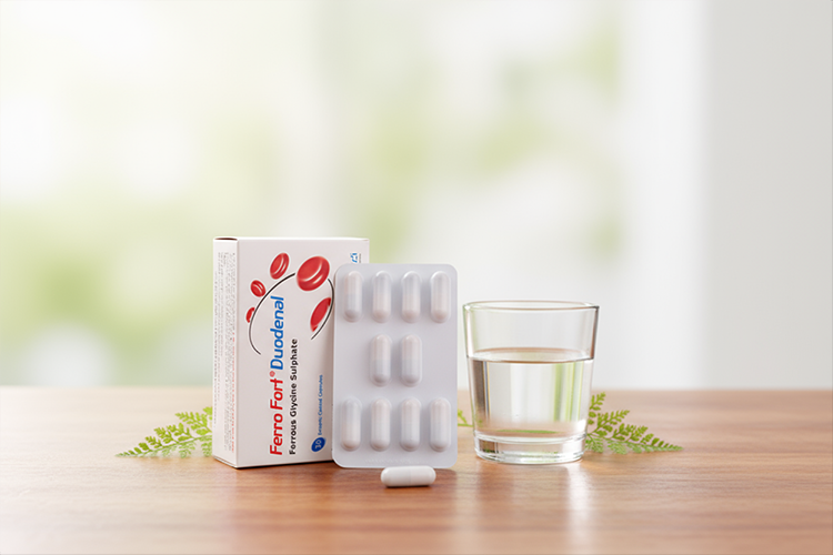 مکمل آهن فروفورت دئودنال برای جبران کمبود آهن